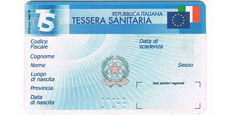 tessera sanitaria persa