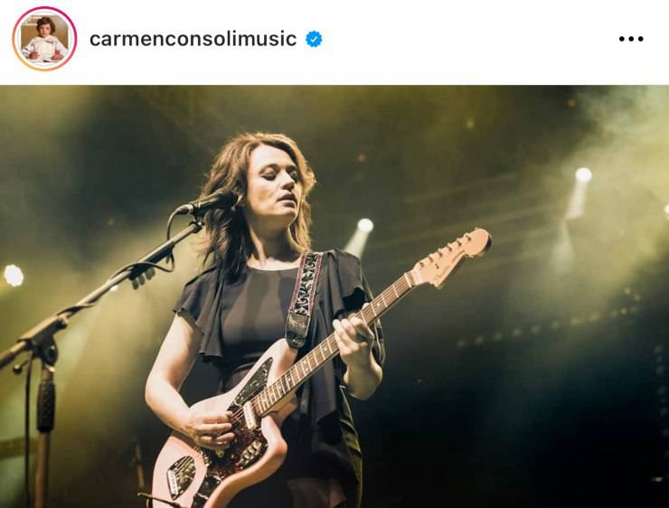 Dal profilo Instagram di Carmen Consoli