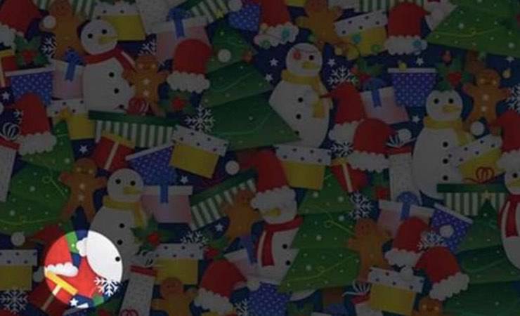 Rompicapo, vedi la calza della befana? È impossibile