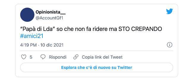 Amici 21: LDA al telefono con papà Gigi, ma il dettaglio non sfugge