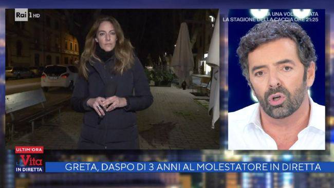 La vita in diretta: Matano perde le staffe per l'accaduto