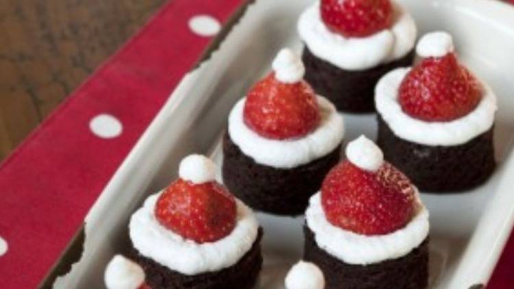 Ricetta: mini Babbi Natale