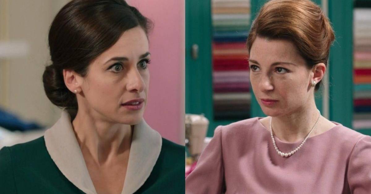 Il paradiso delle signore: Veronica aggredisce Gloria Il paradiso delle signore: Veronica aggredisce Gloria