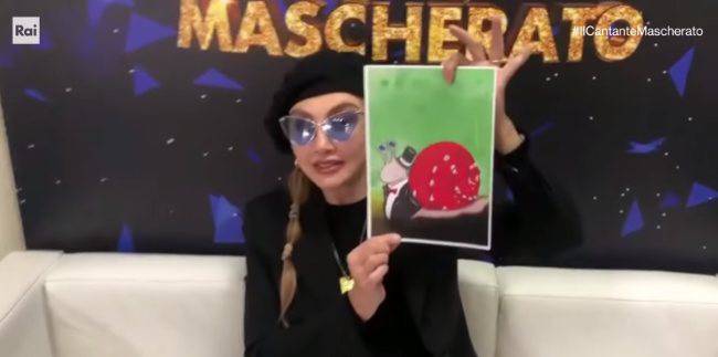 il cantante mascherato indizio lumaca