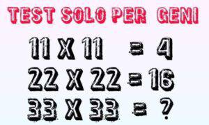 rompicapo matematico