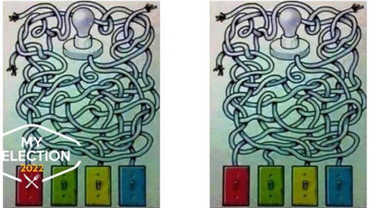Test: quale interruttore accende la luce?