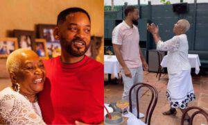 Will Smith video virale ballo madre
