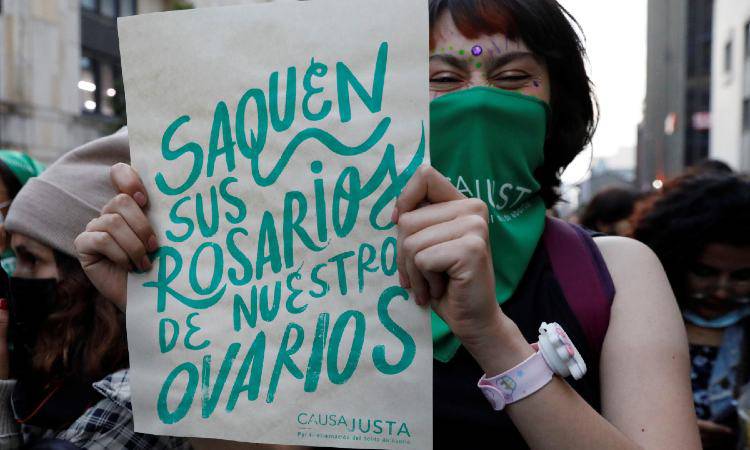 Manifestazioni in favore dell'aborto