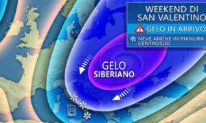 San Valentino meteo freddo