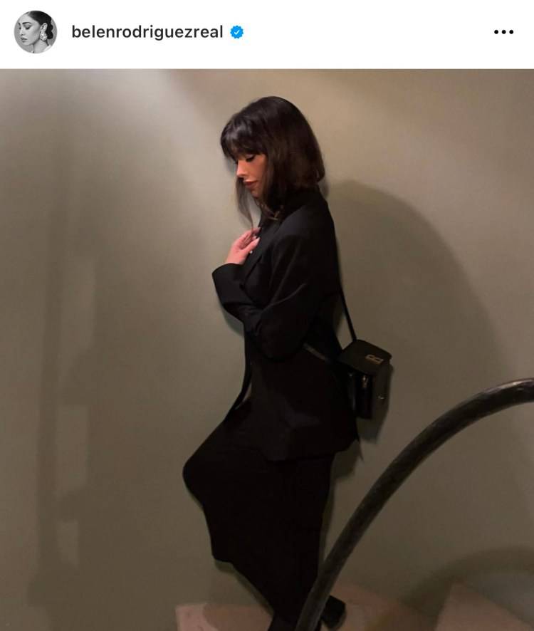 Belen sui social (Instagram)