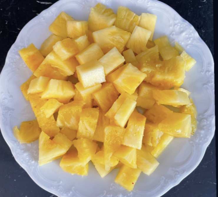 La dieta dell'ananas