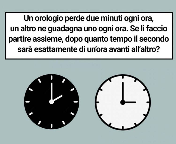 Rompicapo: trova la soluzione