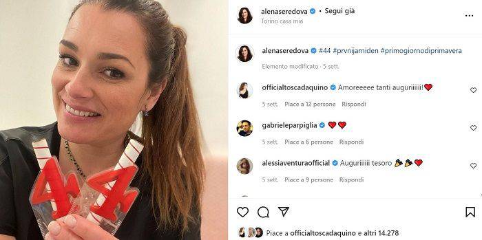 Alena Seredova: su IG racconta come ha fatto a perdere peso