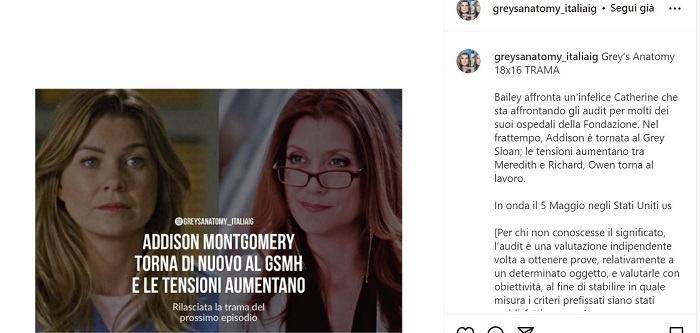 Grey's Anatomy 18: anticipazioni sulla nuova puntata