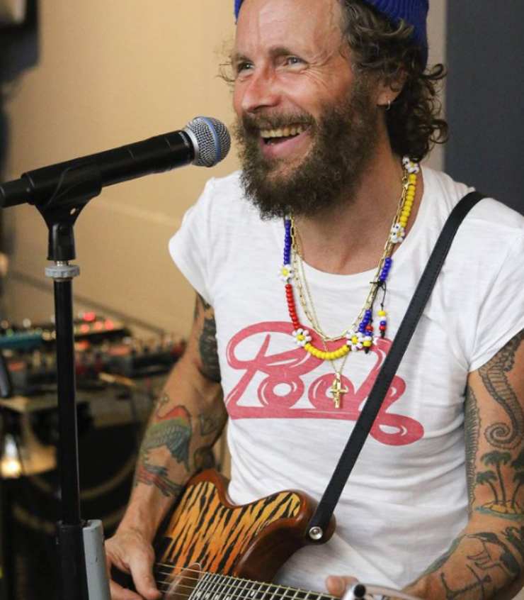 Il cantante Jovanotti