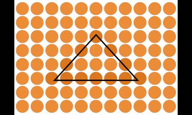 Soluzioni, trova le forme geometriche nelle illusioni ottiche