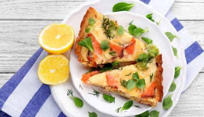 Crostata al salmone e formaggio: tutti senza parole dalla bontà