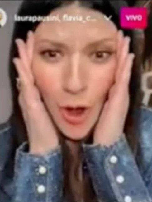 laura pausini shock