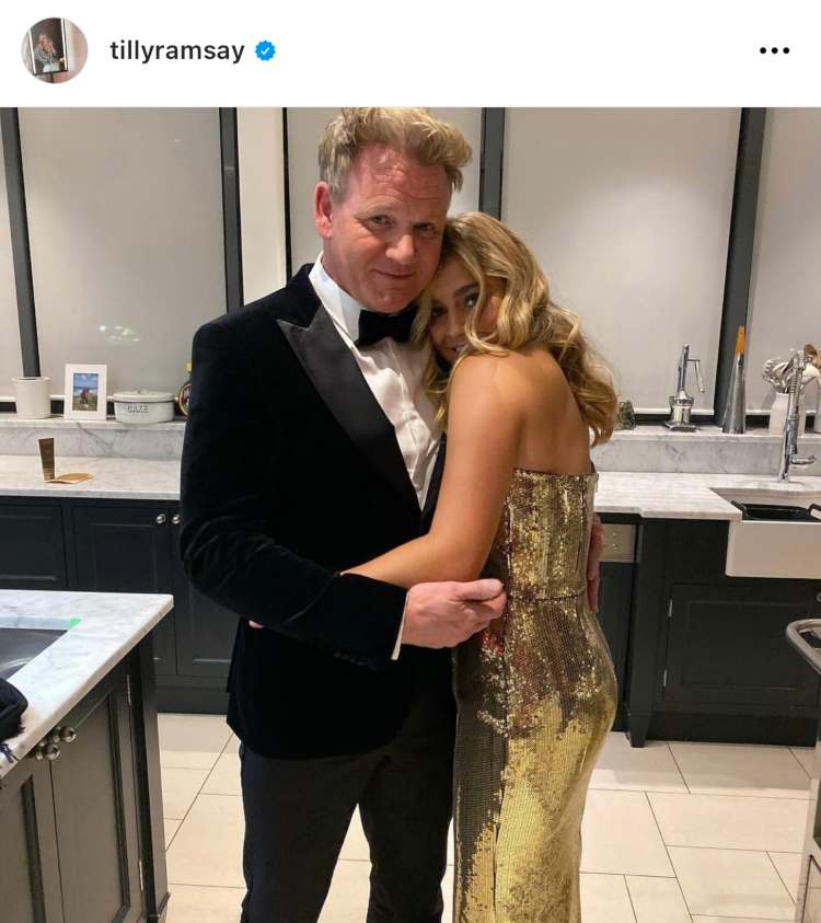 Gordon e Matilda Ramsay (Instagram)