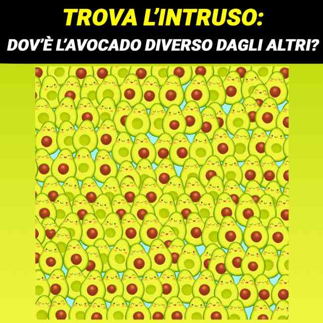 Rompicapo dell’avocado: impossibile risolverlo, prova! 8 rompicapo avocado impossibile