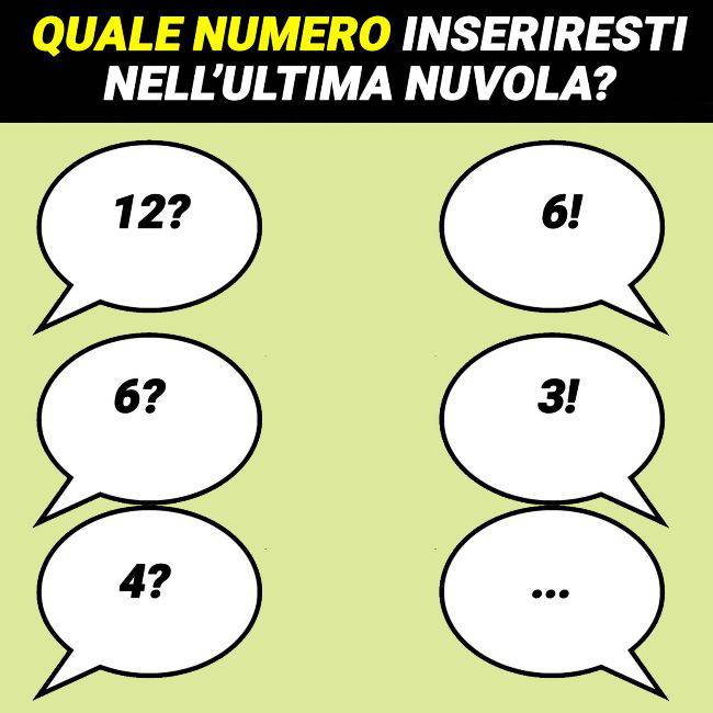 Rompicapo: la soluzione non è quella che pensi! Prova 8 rompicapo soluzione