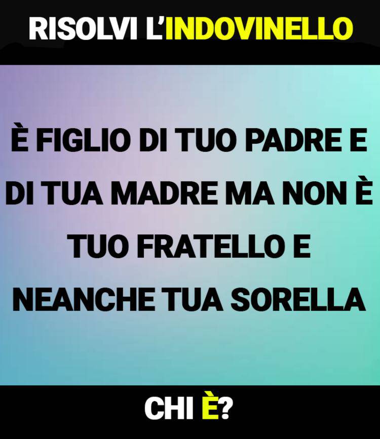 Rompicapo: troviamo insieme la soluzione