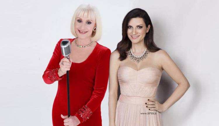 Laura Pausini e Raffaella Carrà (SPYit)