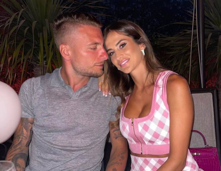 Ciro Immobile e Jessica Melena (Instagram)