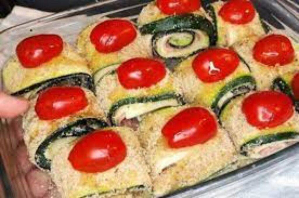 Involtini di zucchine: tutto a crudo una bontà incredibile