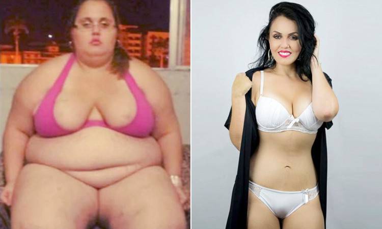 Jessica Valitutto: prima e dopo (Daily Mail)