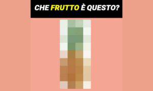 test visivo frutta