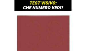 test visivo numero nascosto