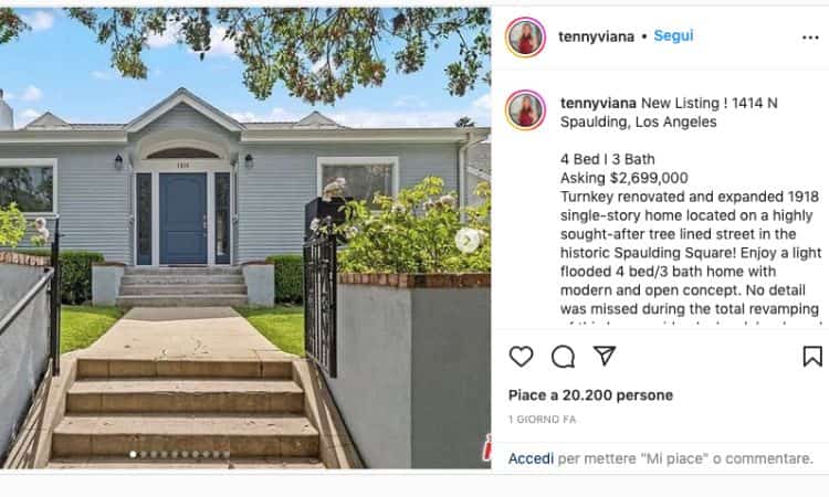 Chiara Ferragni casa vendita