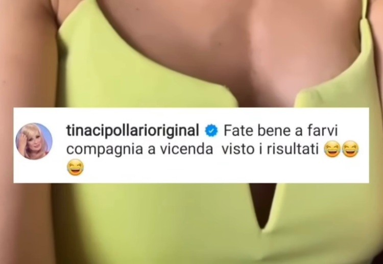 Tina commenta l'incontro tra Gemma e Ida (Instagram)