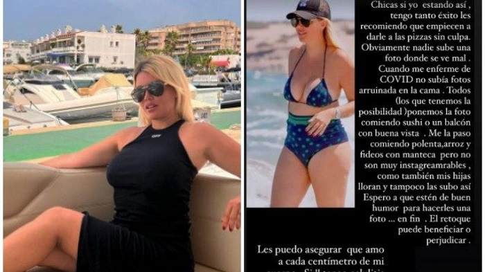 Wanda Nara e il suo messaggio Body Positivity