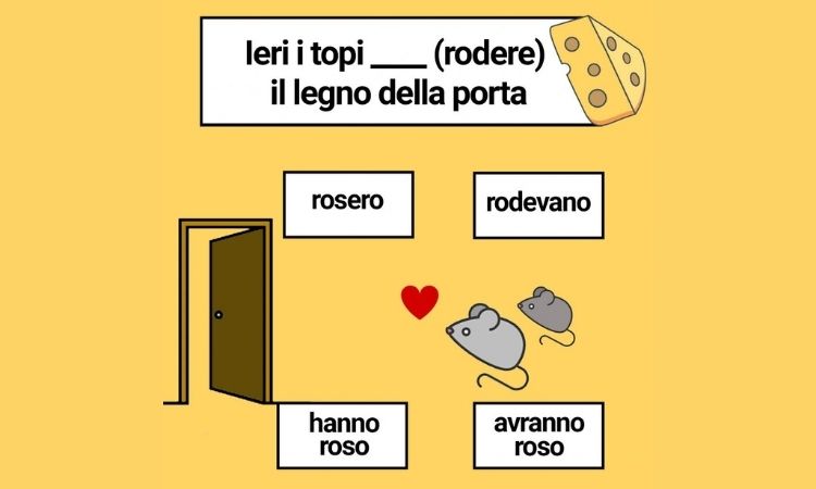 rompicapo coniugare verbo