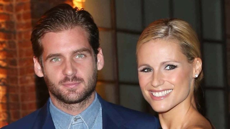 Tomaso Trussardi e Michelle Hunziker (Il Democratico)