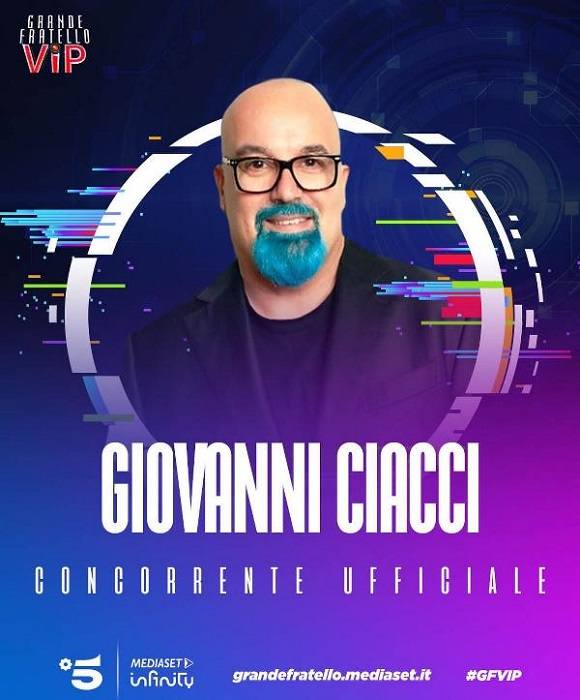 Il primo concorrente ufficiale del reality è Giovanni Ciacci.