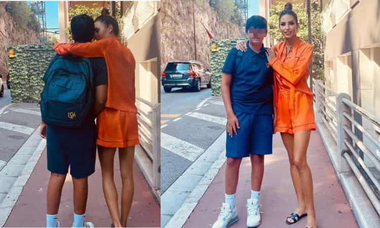 Elisabetta Gregoraci scuola figlio