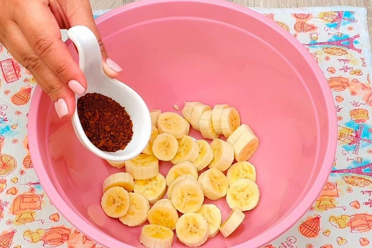 Caffè e banana? Si devi provarlo assolutamente