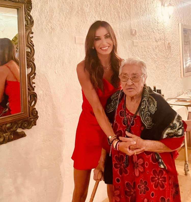 Elisabetta Gregoraci e la nonna Elisabetta (Instagram)