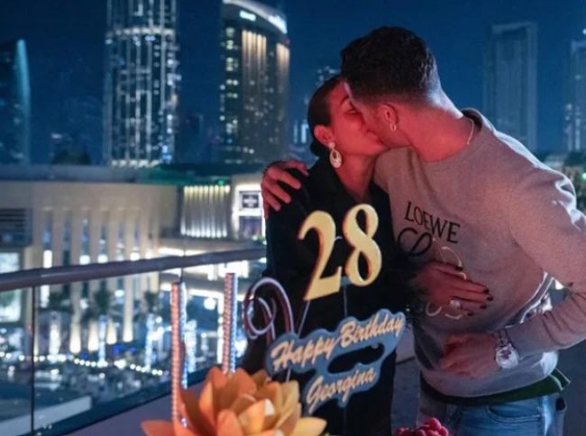cristiano ronaldo assegno georgina