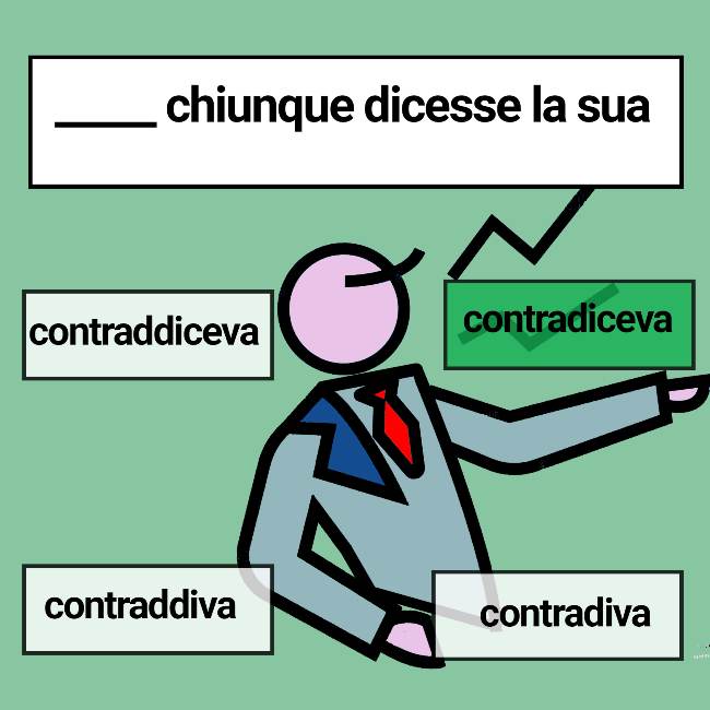 Contraddire: qual'è la voce corretta? Sbagliano tutti, anche tu!