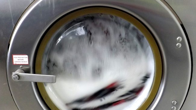 lavatrice trucco sapone