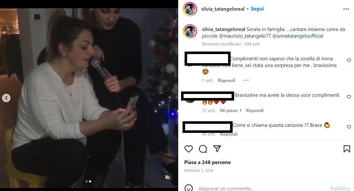 Anna Tatangelo: tutto sulla sorella Silvia