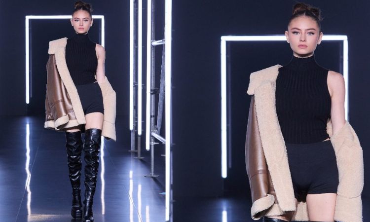 Flavio Briatore figlia Heidi Klum sfilata Milano Fashion Week