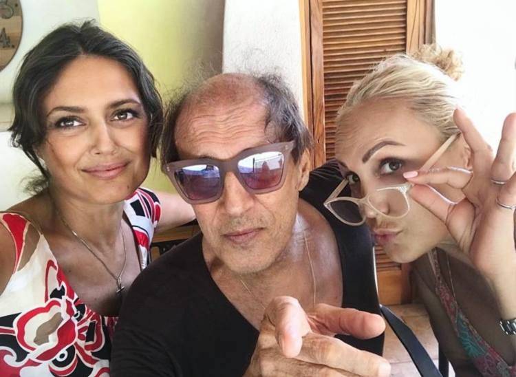 Rosita, Adriano e Alessandra Celentano (Instagram)