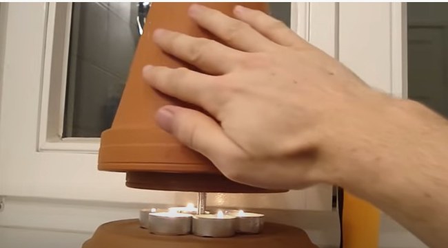 riscaldamento metodo candele video