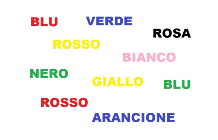 Il tuo cervello non legge queste parole? Potrebbe esserci un problema 9 Test di Stroop, riesci a leggere correttamente le parole? (Green Me)