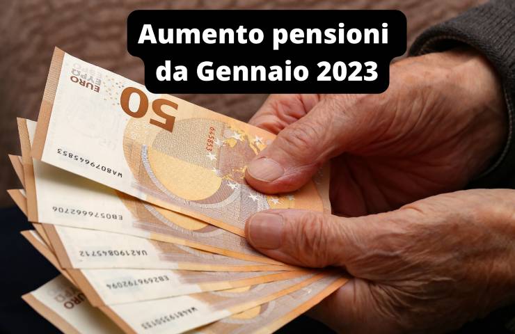 aumento pensioni 2023